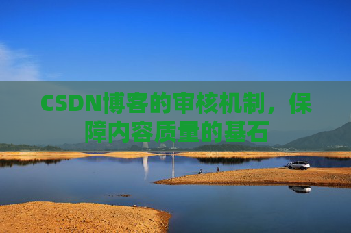 CSDN博客的审核机制，保障内容质量的基石